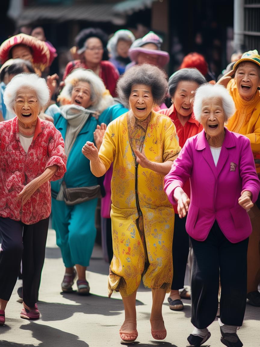 抖音网红老阿姨_抖音阿姨新潮流插图